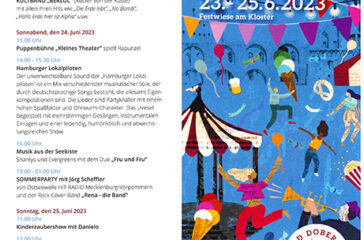 Stadtfest Programm Flyer